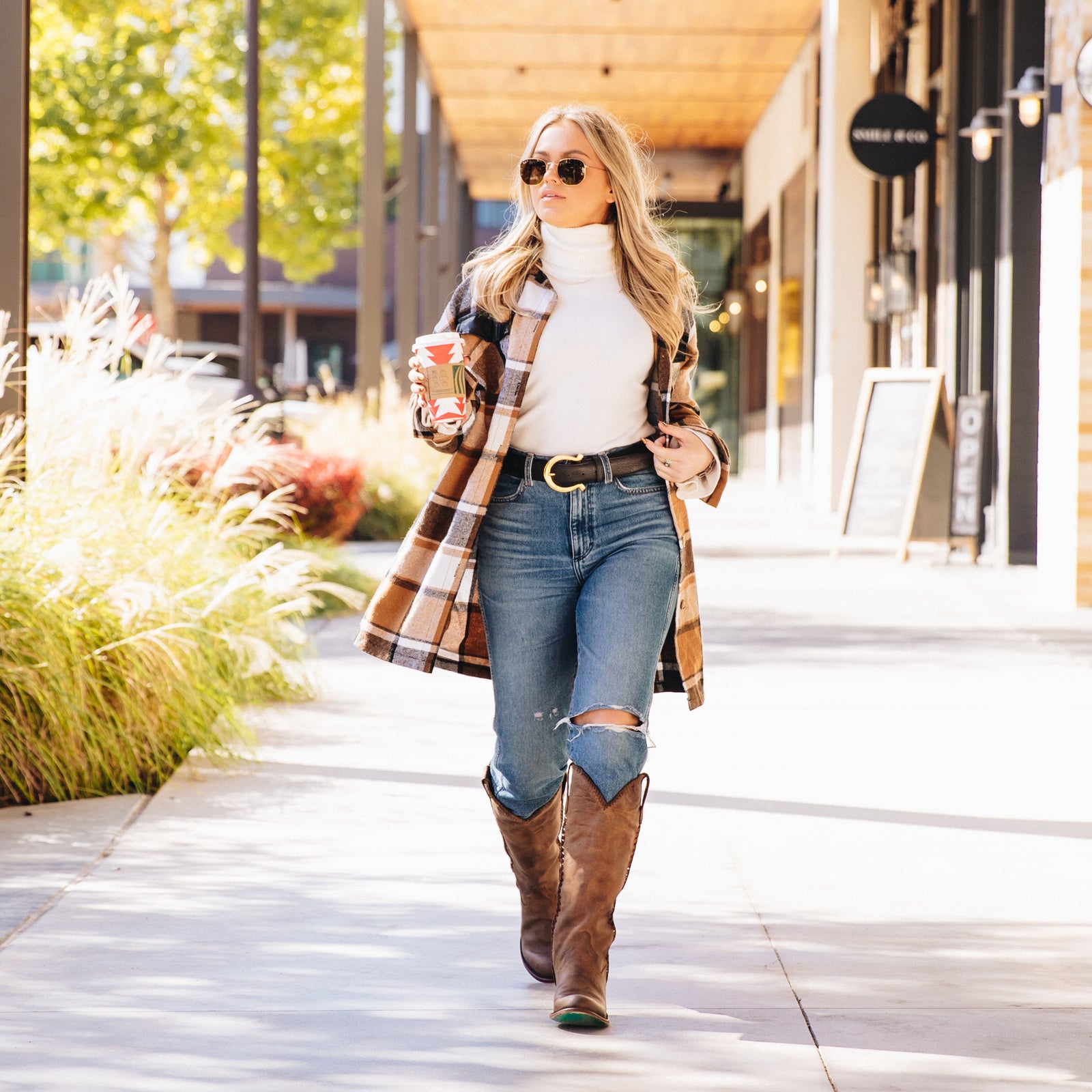 Plain Jane Boots Handmade Round Toe Easy to Wear Cowgirl Boots by Lane