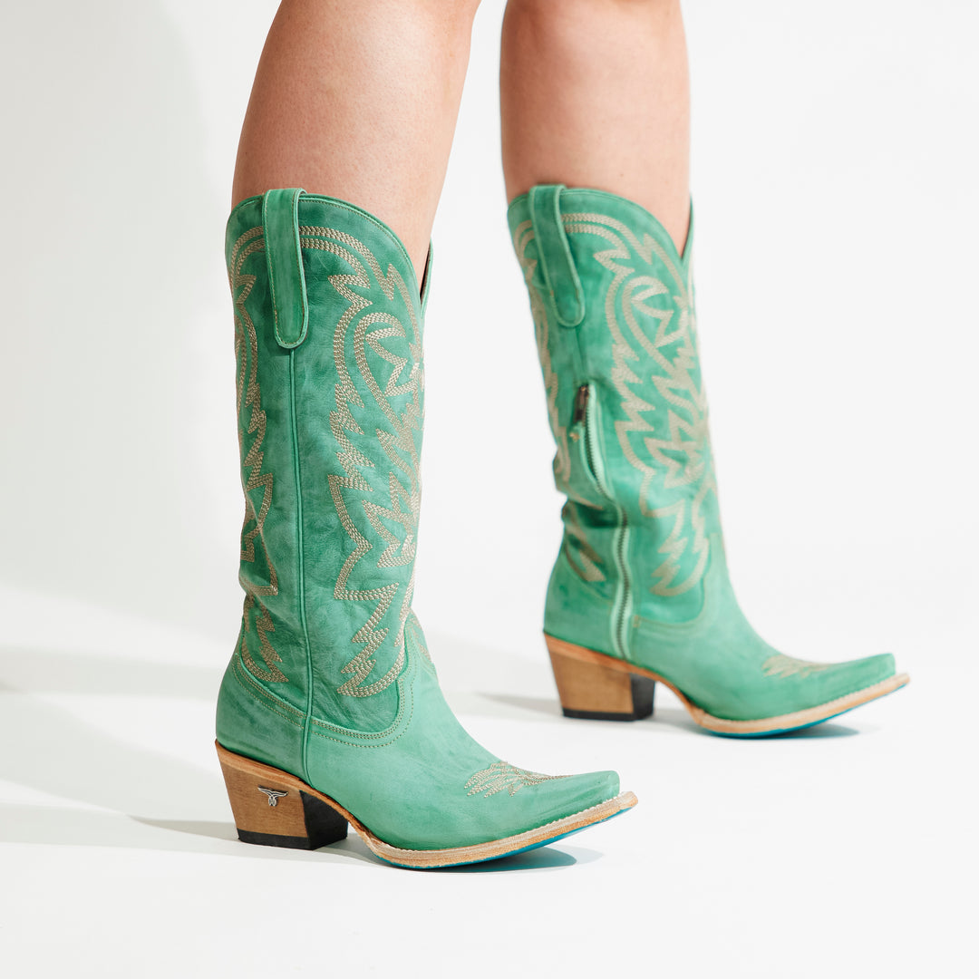 Smokeshow Ladies Boot Taos Turquoise Western Fashion by Lane